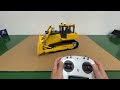 wheelfun 1/12 RC Metal Hydraulic Bulldozer D65EX Radio Controlled Heavy Machine Model TH24666