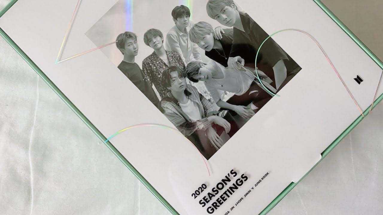 BTS Season's Greetings 2020 Unboxing | KRAPSYK - YouTube