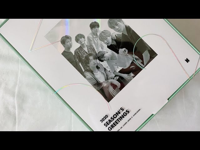 BTS Season's Greetings 2020 Unboxing | KRAPSYK - YouTube