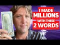 I cracked the code of wealth using 2 words  law of attraction money