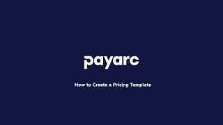 How to Create a Pricing Template