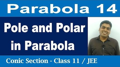 Parabola # 14 | Pole and Polar in a Parabola | Conic Section | Chapter 11 Class 11 | JEE Mathematics