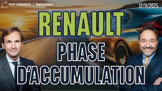 Renault : une phase d'accumulation à exploiter - 100 % Marchés - 12/11/2025