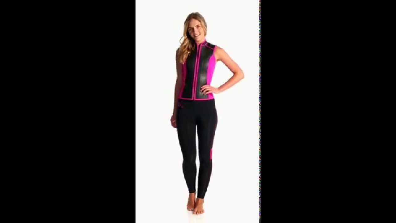 Howzit Women's Neo Front Zip Vest | SwimOutlet.com