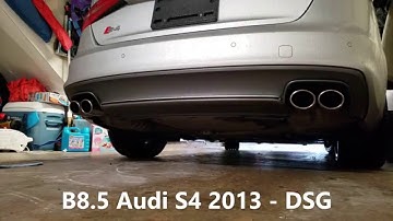 B8.5 Audi S4 Modified Stock Exhaust (Magnaflow 11385)