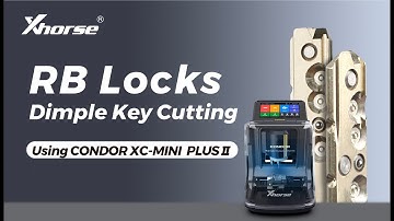 Xhorse Condor II Duplicate Household RB Locks Dimple Key vvdishop