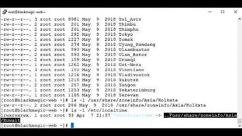 How to check time zone and set a timezone on a Linux system - timedatectl
