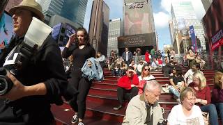 ⁴ᴷ Walking to Times Square, NYC from Broadway & 56th Street