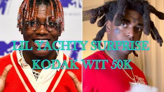 LIL YACHTY SURPRISE KODAK WITH 50 K IN CASH ON INSTAGRAM LIVE