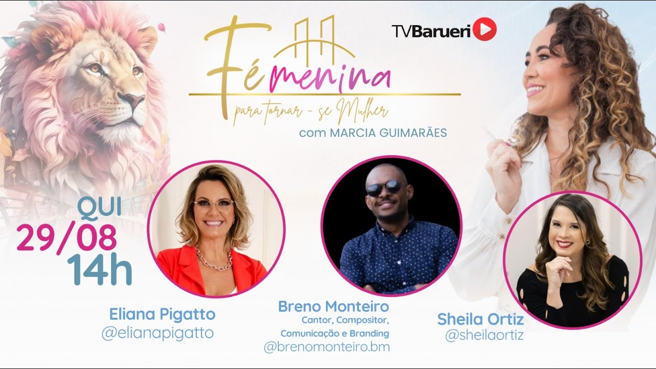 Estreia | Fémenina Para Tornar-Se Mulher | Você Pod Se Ver Por Inteiro – 29/08