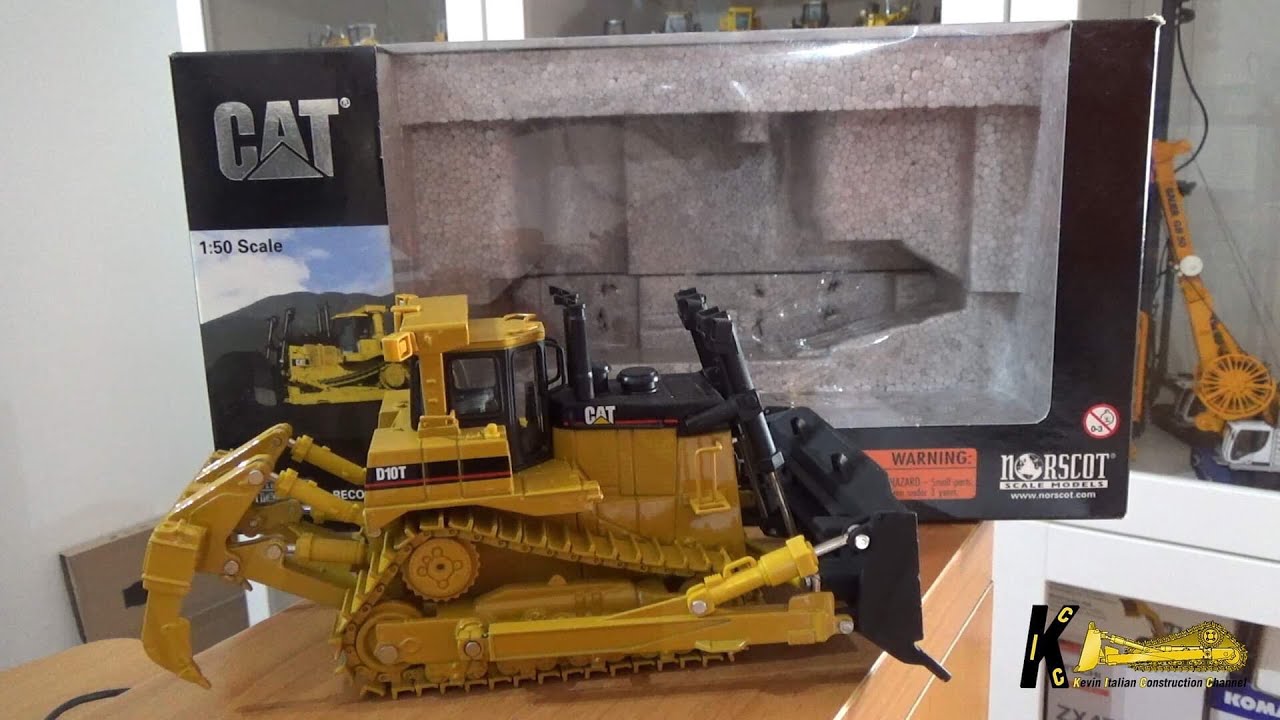 ノースコット　1／50スケール CAT D10T トラック型トラクター ノースコット(NORSCOT)|CAT D10T TRACK TYPE TRACTOR|HARDOFF