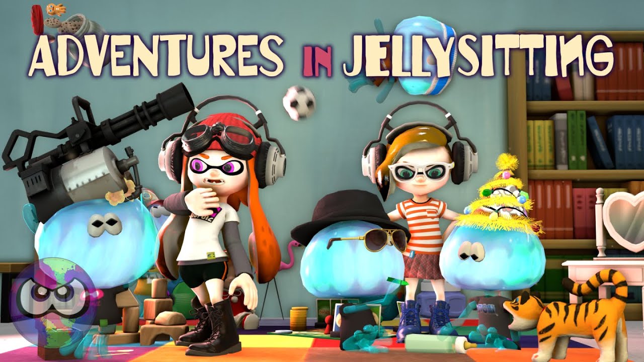 Meggy & Desti Shorts: Adventures in Jellysiting | Splatoon GMOD