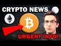 URGENT CRYPTO NEWS!!! This Is Holding BTC and ETH Back