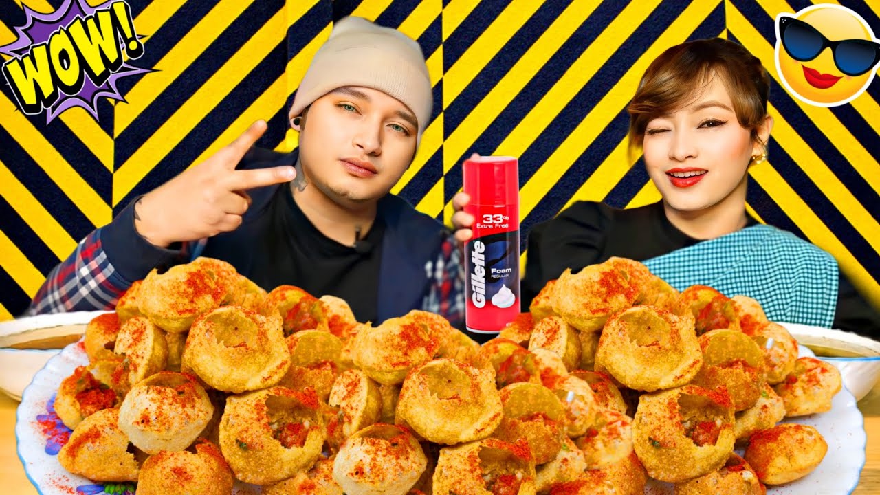 Mano Ban Jop 🤩 + Barem Shah Punishment 😂|| Pani Puri Recipe || Husband Wife ♥️