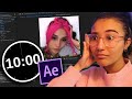 10 minute editing challenge! (after effects)