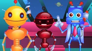 Five little robots by kids baby club is a nursery rhymes channel for
kindergarten children. these songs are great learning alphabets,
numbers, shape...