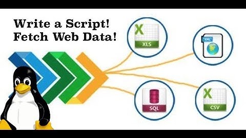 Web Scraping how-to with Linux Bash script