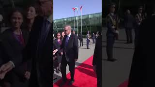 Prezident Rəcəb Tayyib Ərdoğanı Dövlət Başçısı İlham Əliyev Yola Salıb