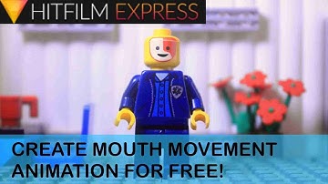 Create Mouth Movement Animation for FREE! - HitFilm Express