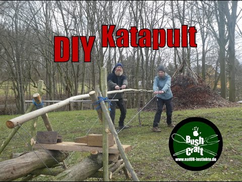 Video: Wie Man Ein Katapult Baut