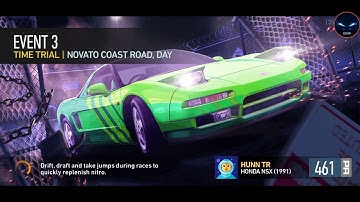NFS No Limits | BLACKRIDGE BREAKOUT | Day 5 - HIDEAWAY | Event 3 - TIME TRIAL | HONDA NSX (1991)