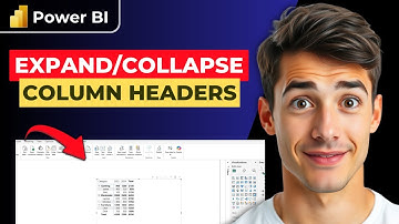 Hoe u kolomkoppen in Power BI kunt uitvouwen en samenvouwen (de gemakkelijkste manier) (gids 2025)