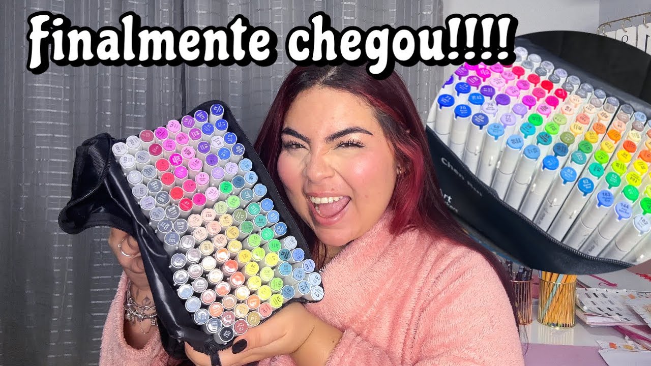 FINALMENTE CHEGOU!!! Meus marcadores Chen Rui 🙌🏻💖