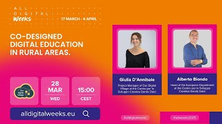 All Digital Weeks 2025: Our Digital Village – Co designed Digital Education in Rural Areas Profile