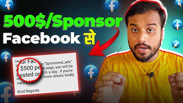 40000/सप्ताह Facebook Ads से 😱| Facebook Ads se Paise kasie kamaye| Facebook pe Sponsorship kasie le