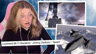 New Zealand Girl Reacts to Lockheed SR- 71 Blackbird - Jeremy Clarkson - 