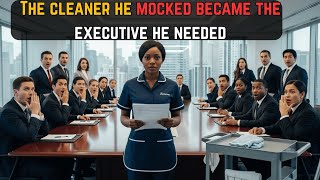The millionaire Mock ‘Translate this and my salary is yours’… the cleaner answered and stunned him.