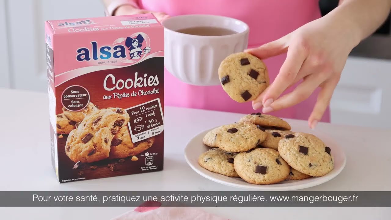Cookies aux Pépites de chocolat alsa - 2