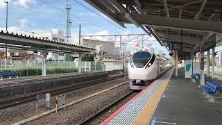 『鉄道開業150年記念』JR常磐線  特急ときわ E657系 上下線通過 JR Joban Line Ishioka Station Limited Express Tokiwa