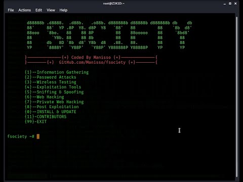 how to install fsociety in linux(Cybersecuirty)