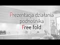Hafele Free fold - Prezentacja działania podnośnika Stolmet Akcesoria Meblowe