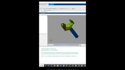 GIMBAL MECHANISM IN MATLAB SIMULINK  - GIMBAL - SOLIDWORKS