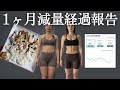 【減量1ヶ月】体組成測定結果｜体の変化｜お弁当作り｜愛用サプリ