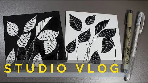 O que é desenho em negativo?