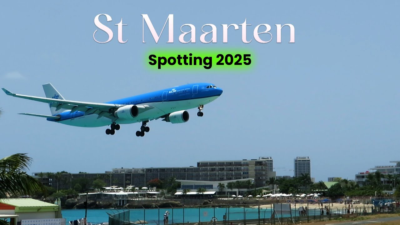   KLM A330 | Air Century CRJ-200ER | JetBlue A320 | Sunrise ERJ-145 @ SXM-TNCM 