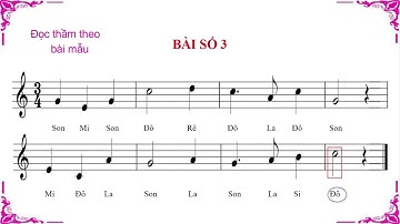 BÀI ĐỌC NHẠC SỐ 3 LỚP 5 (Sách Kết nối tri thức với cuộc sống)