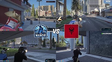Manor vs Hades Near Snr. Buns | Multi POV | NoPixel 4.0 GTA RP