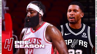 San Antonio Spurs vs Houston Rockets - Full Game Highlights | December 15, 2020 | 2020 NBA Preseason