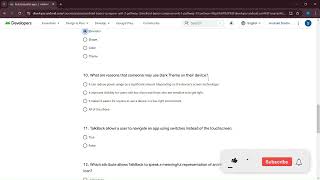 Unit - 3 Build beautiful apps - Quiz || Google Android Developers