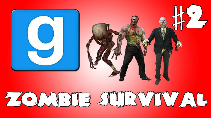 Zombie Survival (Garry's Mod) #2 - 40 Man Army!!