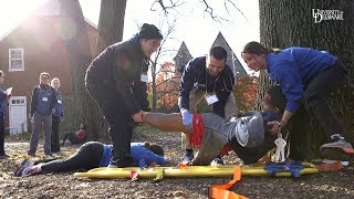 UD nursing, PT students partner for simulated disaster drill