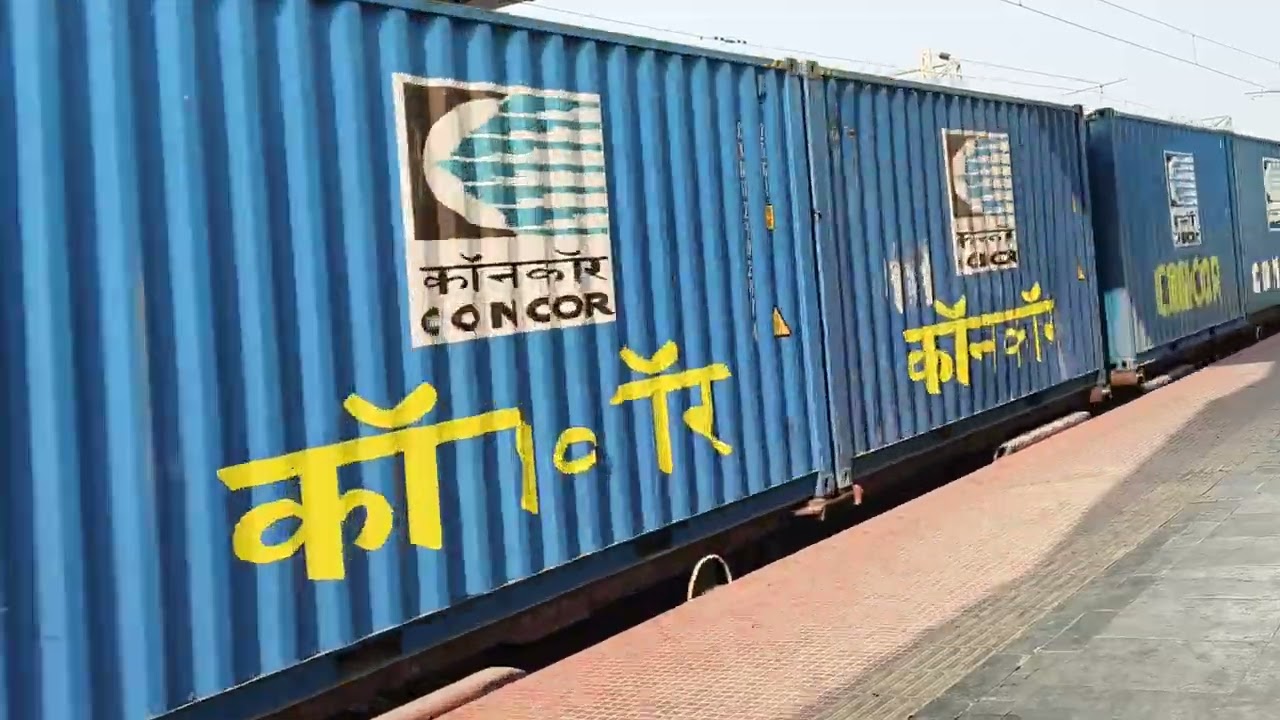 WAG 7 double concor train 🚂🚃🚃🚃 