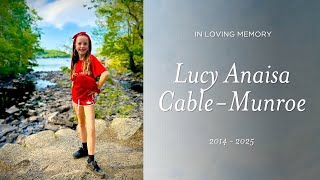 Celebration of Life ​Lucy Cable-Munroe​ Livestream (Edit)