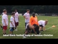 WATCH: Jabari Davis football camp