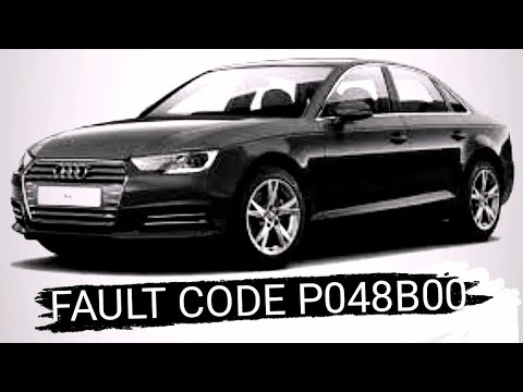 Audi A4 P048B00 Fault code : Exhaust Pressure Control Valve Fault on Audi A4 2.0 tdi (2018) :