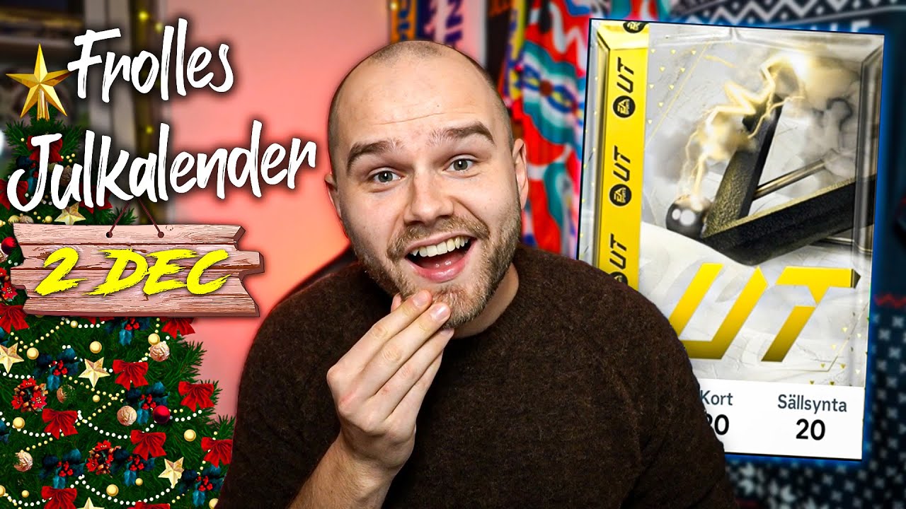 2 DEC PACKSEN AVGÖR! 🎅FROLLES JULKALENDER 2023 (FC24) YouTube